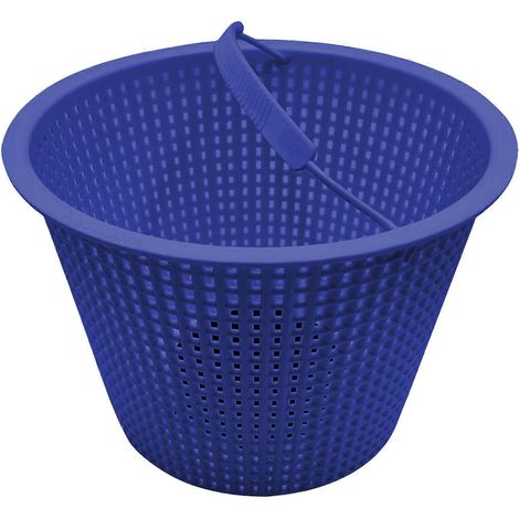 Panier de filtre de piscine intégré et durable, panier d'écumoire résistant à l'usure, accessoire de piscine, grand format bleu. (1/5)