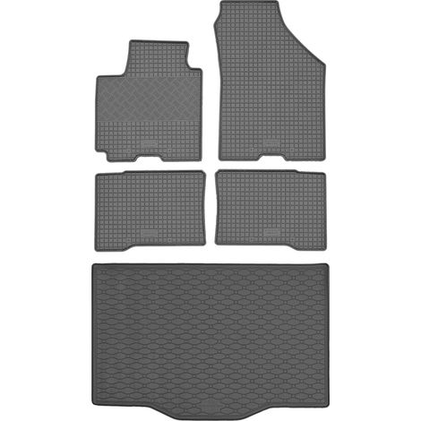 Set di tappetini in gomma per auto e tappetino per bagagliaio per Suzuki Swift Hatchback dal maggio 2017 (1/5)