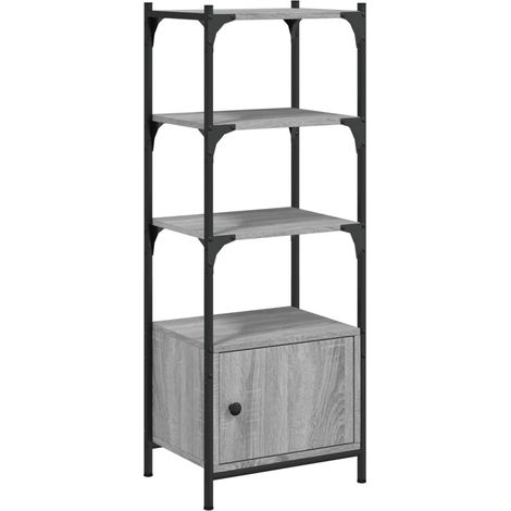 Maison Exclusive - Libreria 3Ripiani Grigio Sonoma 41x30x109,5cm Legno Multistrato