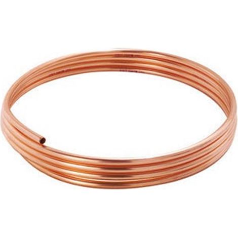 Tube cuivre recuit - Diamètre: 10x1 - couronne de 50 ml