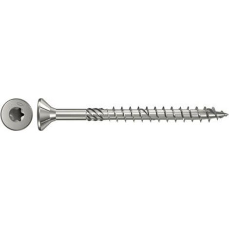 Fischer 100x Power-Fast 5 x 70 tête fraisée acier inoxydable A4 filetage partiel étoile interne TX - 040567 (1/2)