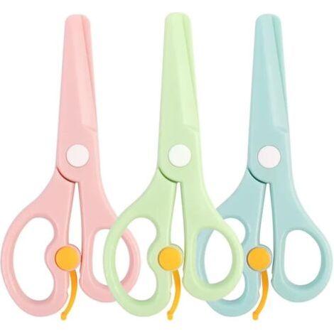 Ciseaux Enfant,Ciseaux de Sécurité,Ciseaux Cranteurs,Ciseau Enfant,Ciseaux de Bordure de Sécurité,Ciseaux pour Enfants Ciseaux Scolaires,pour Scrapbo