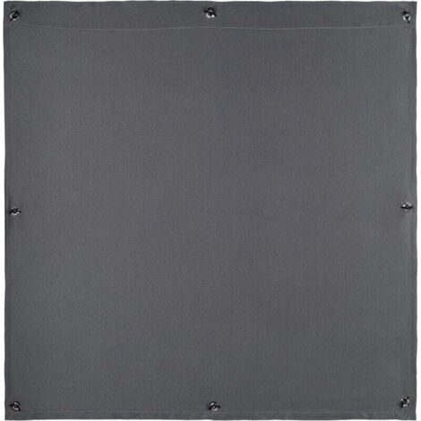 Saugnapf-Vorhang, XU, Sonnen- und Hitzeschutz, Dachfenster, 57 x 100 cm, tragbar, Grau, Polyester, 96 x 100 cm -