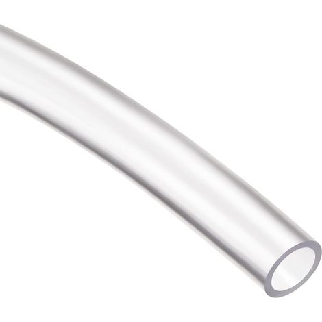 8mm x 10mm 3Pi Transparent Vinyle Tube Élastique Flexible Tuyau (1/4)