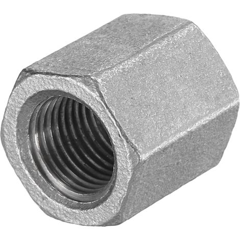 Bouchon Hexagonal En Acier Inox 304 Extrémités De Tubage Argenté (1/5)
