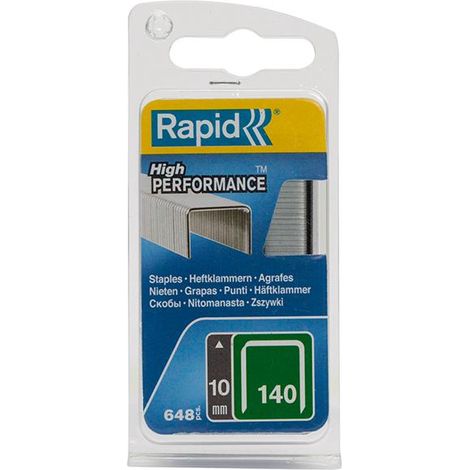 140/10Nb 10Mm Galvanised Staples Narrow Box 650 (1/3)