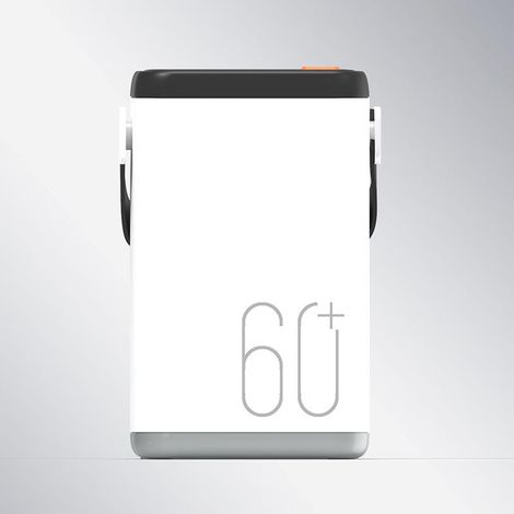 Batterie externe 60 000 mAh à charge rapide, quatre ports USB, grande capacité, idéale pour une utilisation mobile en extérieur, puissance de stockage d'énergie de 36 W. (1/5)