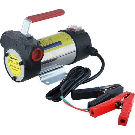 Pompe diesel 12V 175W, pompe d'aspiration électrique, pompe de refoulement, supporte la rotation avant et arrière. (1/3)