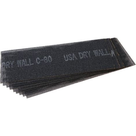 Grille de ponçage WESTBERG 115 x 290 mm P80, lot de 10, référence 34273.01 (1/2)