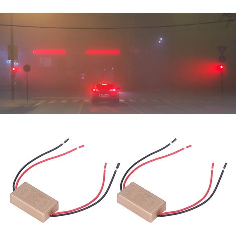 LED-Blitzlichtsteuerung für Nebelscheinwerfer, Hauptscheinwerfer und Armaturenbrettbeleuchtung Blinklichtsteuerung (Anschluss nicht im Lieferumfang enthalten). (1/5)