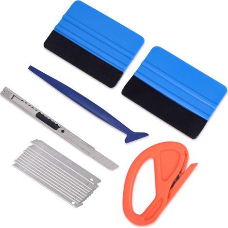 Car window film tool set, special tools for applying car window sun film, tendon hard scraper tool set (1/5)