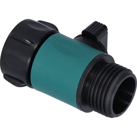Lot de 5 adaptateurs de raccord rapide pour pulvérisateur d'eau, filetage interne et externe, vanne d'irrigation G3/4" (norme américaine) pour jardin et cour. (1/5)