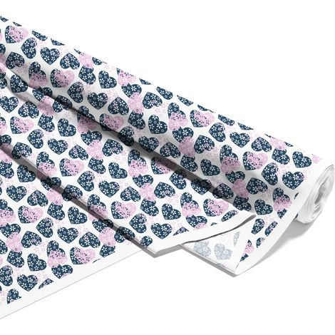 Outdoor dekostoffe oxford - Motiv Herzen ausschneiden I DX025 (1/5)
