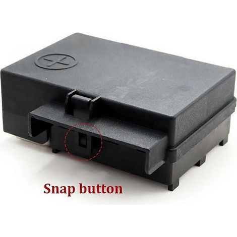 Boîte à fusibles à trois voies pour batterie de voiture, support de boîte à fusibles en plastique à visser ANG ANS MIDI, adapté aux accessoires audio et d'alimentation de voiture. (1/5)