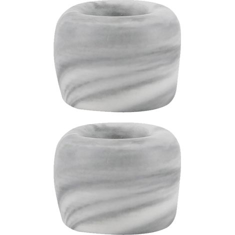 Support Pour Brosse À Dents - En Céramique - Design Évidé Hygiénique - Pour Salle De Bain Bureau Et Bureau - 1 Pièce (1/5)