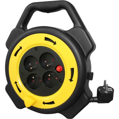 TEC HIT 006310 -Enrouleur ABS - 10 m - 3 x 1,5 mm²