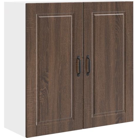 Maison Exclusive - Armario de Pared PORTO Roble Marrón 80 x 31 x