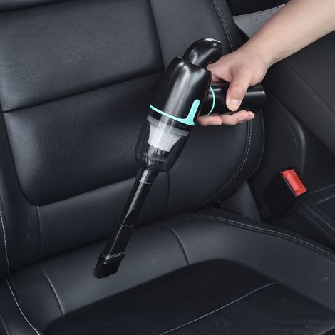 Aspirateur et souffleur multifonctionnel noir combiné, aspirateur portatif sans fil, 90 000 tr/min, trois vitesses réglables, collecteur de poussière de qualité industrielle. (1/5)
