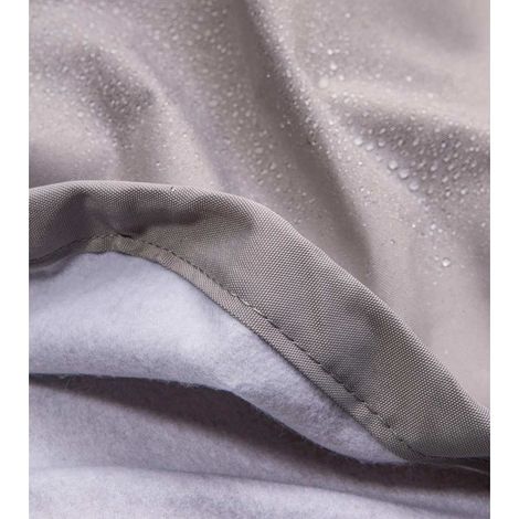 Telo copri barca covy lux maxi cm 700 - 780 10 larghezza maxi cm 400 cinghie colore grigio