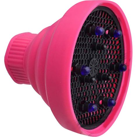 Silikon-Haartrocknerdiffusor (3,5–5 cm) für lockiges und welliges Haar, ideal für den Heim- oder professionellen Gebrauch. (1/5)