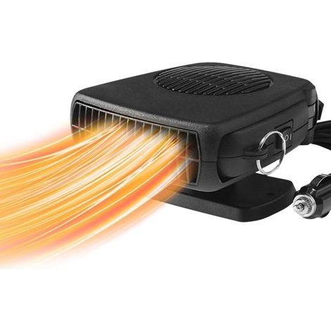 Chauffage de Voiture,Chauffage Portable 12V 150 W et dégivreur,2 en 1 Chauffage/Ventilateur de Refroidissement,Ventilateur de Chauffage avec Allume-Cigare (1/4)