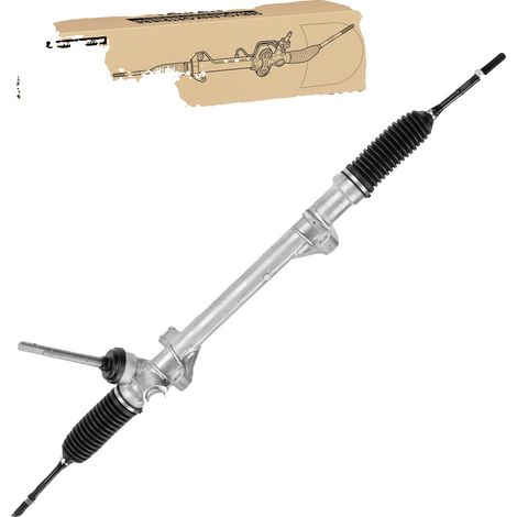 Sterzo, Lunghezza 1103 mm, Filettatura M14x1.5, Azionamento meccanico, Per guida a sinistra, Tipo a cremagliera e pignone (1/5)