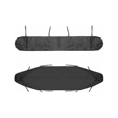 royaluxe-Sac de Protection pour Store Banne, Housse de Protection Anti-poussière imperméable pour auvent de terrasse( 2.5m noir ) (1/4)