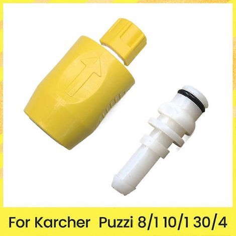 Kit de raccordement de tuyau pour modèles Kärcher Puzzi 8/1, 10/1 et 30/4 — raccord de rechange, accessoire facile à installer (4.446-023.0). (1/5)