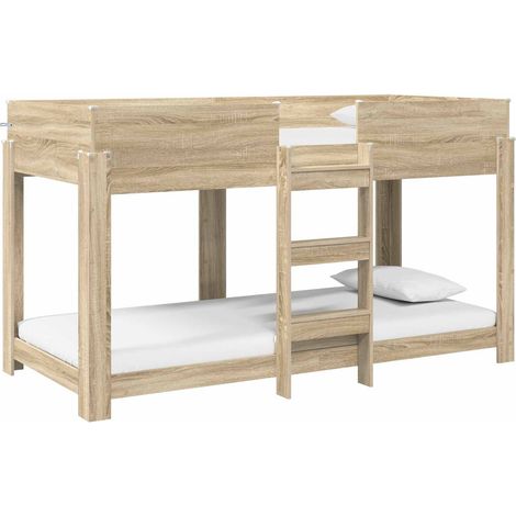 Maison Exclusive - Letto a Castello per Bambini Rovere Sonoma 100 x 200 cm