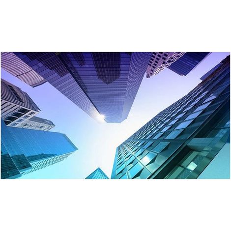 Lupia Quadro Moderno, Vetro Acrilico Plexy, Facile da appendere, da parete, stampa con Colori intensi, prodotto in Italia, 100x180 cm SKYSCRAPER (1/4)