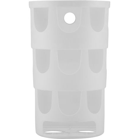 Boîte de Rangement Murale pour Sacs Poubelle - Plastique Blanc Cuisine Salle de Bain Chambre (1/5)