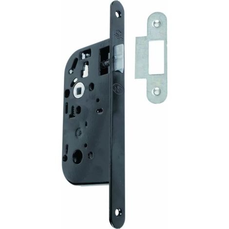 FERCO Gâche pour pêne 1/2 tour PVC/alu - Battement - multigamme (voir fiches gammistes) - E-18749-02-0-1