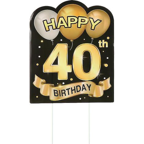 1 décoration de jardin pour fête d'anniversaire (1/3)