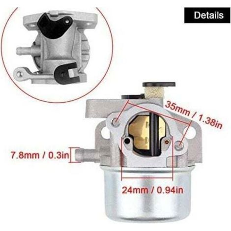 Carburateur - Pour Moteurs Briggs Stratton 675 675ex 725ex - Compatible Tondeuses À Gazon - 1 Pièce (1/4)