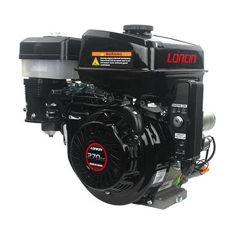 Motore LONCIN conico 23mm 270cc completo benzina a strappo+elettrico (1/4)