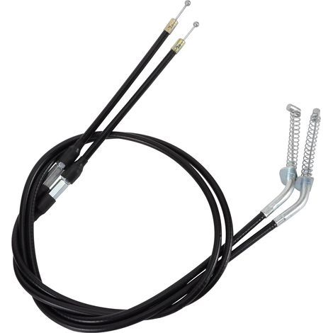 50,4" Câble de Frein avec Ajusteur Remplacement pour 50cc 70cc 90cc 110cc 125cc ATV 4 Roues Quad Pack de 2 (1/4)