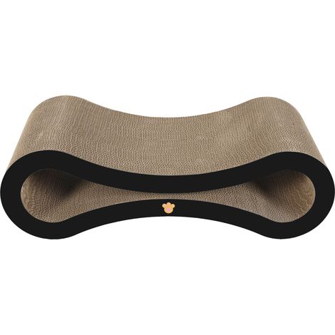 Skylos Cat Scratching Board Cardboard Cat Scratcher Scratching Pad Lounge Bed (1/5)