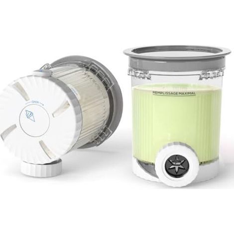 Récipients compatibles avec le Ninja Swirl CREAMi : lot de 2 pots pour le Ninja Creami NC701 et NC700 – sans BPA, compatibles lave-vaisselle (1/5)