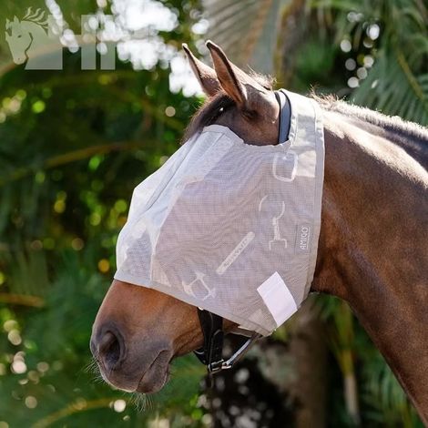 Maschera anti mosche Amigo fly mask without ears protezione UV traspirante (1/3)