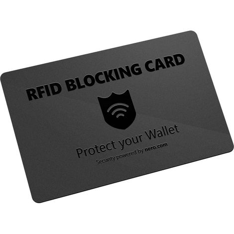 Nero Carte de blocage RFID NFC EMEA-33700001 noir 1 pc(s) (1/5)