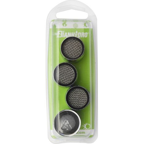 4 pezzi AREATORE ROMPIGETTO FILTRINO MASCHIO PER RUBINETTO LAVABO/BIDET M 24 (1/2)