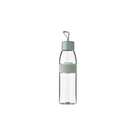 Mepal - Botella de agua Ellipse - Botella de agua reutilizable - Botella a Prueba de Fugas apta para Bebidas Carbonatadas - para Adultos y Niños - Sin BPA - 500 ml - Nordic sage