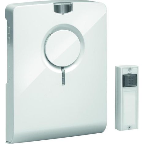 Grothe ECHO M HiFi-Funkgong, 500m Reichweite, MicroSD, weiß, 43502 (1/5)