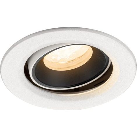 Spot encastré Numinos Move XS blanc/noir 2700K - 40 deg - 1009337