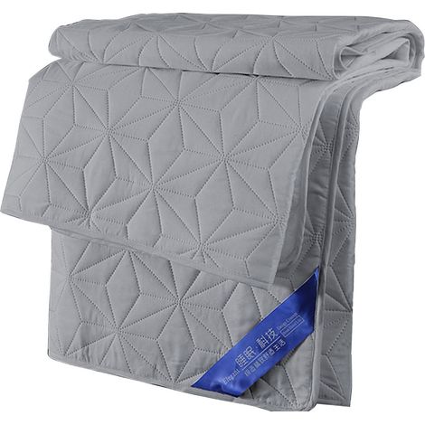 Protège-matelas imperméable Queen Size avec poches profondes de 45,72 cm, convient aux adultes et aux animaux domestiques, idéal pour l'apprentissage de la propreté, imperméable et lavable, gris. (1/5)