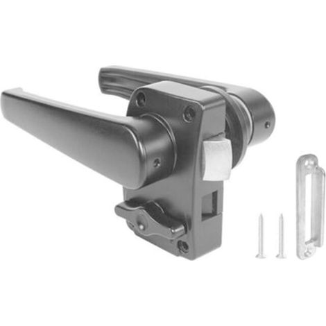 Verrou de porte de toilette pour camping-car, salle de bain, toilettes, pour camping-car, yachts, construction en métal robuste, élégant et fiable (1/5)