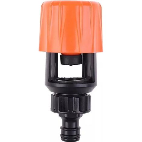 Universal-Wasserhahn-zu-Gartenschlauch-Adapter, Mischbatterie- und Küchenarmatur-Adapter (orange) (1/5)
