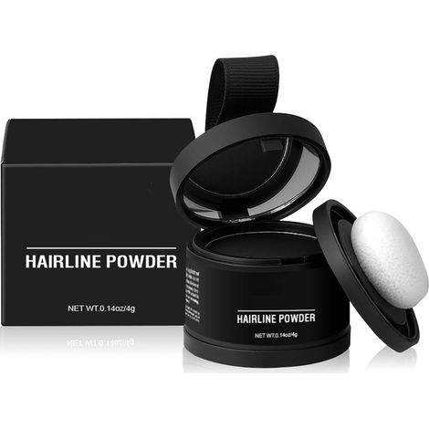 Namika Poudre Cheveux Waterproof,14 Couleurs Namika Poudre De Racine De Cheveux, Poudrè Noir Chevèux Homme, Pour Homme Et Femme, Couverture De Racine (Black)