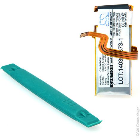 NX - Batterie MP3/MP4/Multimédia 3.7V 450mAh - 616-0227616-0229616-0392616-04 (1/5)