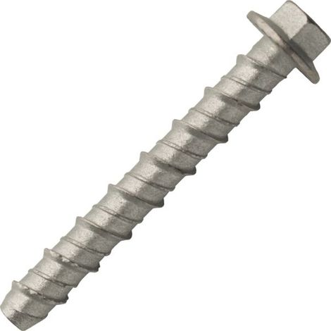 Vis Béton Inox A4 Th 6x75 Fixation Béton Haute Résistance Corrosion - Elbac